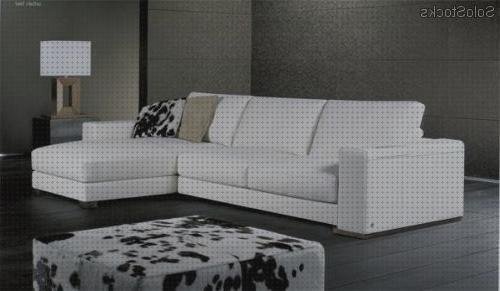 Las mejores blancos sofás chaise sofá chaise longue blanco piel